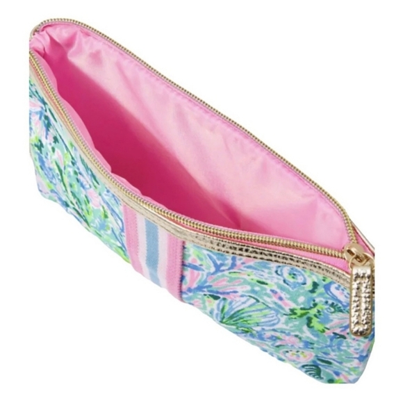 Lilly Pulitzer GWP Zip Top Wallet & Pouch, NWT - Picture 9 of 13